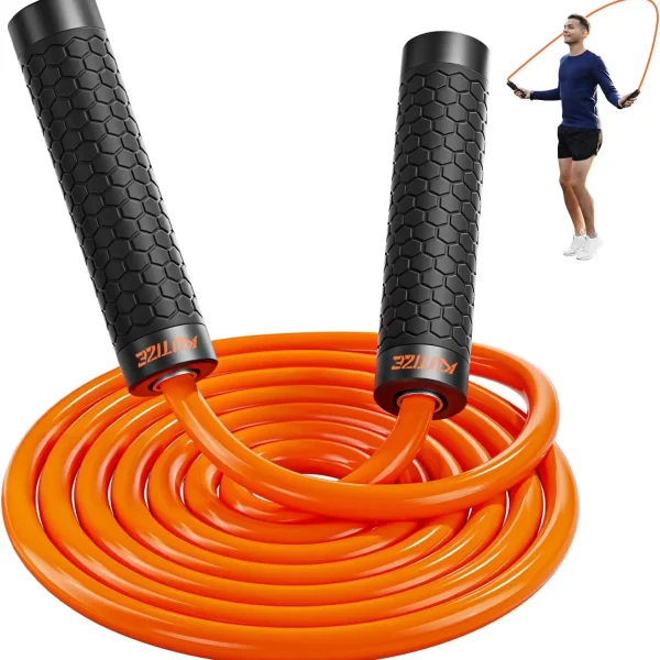 Adjustable Weighted Jump Rope 1lb for Men Women
